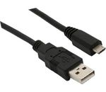 USB-Kabel USB2.0 Typ A -> Micro B St/St 3,00m schwarz
