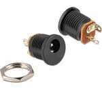 Einbaubuchse DC 2,1 x 5,5 mm, Delock [65503]