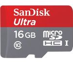 Sandisk Micro SDHC 16GB Ultra CL10 UHS-1 / Android