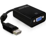 Adapter DP-St > VGA-Bu 22,5cm black, Delock [61848]