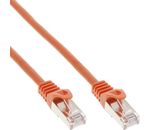 InLine Cat 5e Patchkabel SF/UTP RJ 45 - Stecker Folienschirmung orange 1,5m