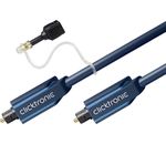 Clicktronic Casual Opto-Kabel (optisches Digitalaudiokabel mit 3,5mm Adapter, 5m)