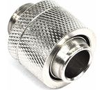 16/13mm Anschraubtülle G1/4 - gerändelt - silber vernickelt
