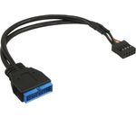 InLine USB 2.0->3.0 Adapterkabel intern USB2.0 Mainboard->USB3.0 intern 0,3m
