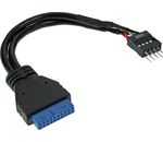 InLine USB 3.0 zu 2.0 Adapterkabel intern USB3.0 auf USB2.0 Pfostenanschluss