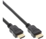 InLine HDMI Kabel High Speed with Ethernet St/St schwarz/gold 1m