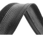 Techflex Flexo Wrap inkl. Klettverschluss 19mm - black, 1m