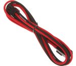 BitFenix 6-Pin PCIe Verlängerung 45cm - sleeved schwarz/rot/schw