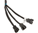 EK Water Blocks EK-Cable Y-Weiche für 3x 4-Pin-PWM-Lüfter - 10 cm