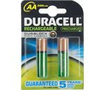 DURACELL Akku Recharge-Ultra NiMH Mignon AA HR6 1,2V 2500mAh 2er-Blister