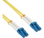 InLine® LWL Duplex Kabel, LC/LC, 9/125µm, OS2, 5m