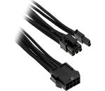 PHANTEKS 6+2-Pin PCIe Verlängerung 50cm - sleeved schwarz