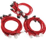 Super Flower Cable Kit - rot