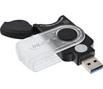 InLine USB 3.0 Mobile Card Reader, für SD, SDHC, SDXC, microSD