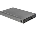 InLine® USB 3.1 Gehäuse für Dual M.2 6G SSD, mit RAID, USB Typ C Buchse