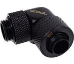 Alphacool Eiszapfen 13/10mm Anschraubtülle 90° drehbar G1/4 - Deep Black