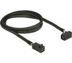 Kabel Mini SAS HD SFF-8643 an Mini SAS HD SFF-8643 gewinkelt 1m, Delock® [83643]