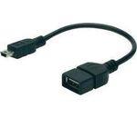 Assmann/Digitus USB2.0 Adapterkabel, OTG, 0.2m