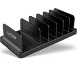 InLine® Multi-Halterung mit 6 Fächern für Schreibtisch / Regal, schwarz