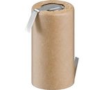 Sub-C, 2000 mAh, Lötfahne (Z); Sub-C, 2000 mAh, Lötfahne (Z), Lötfahne (Z) - Nickel-Metallhydrid Akku (NiMH), Pappe, 1,2 V