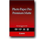 CANON Photo Paper Premium Matte A4 20 Blatt