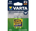 VARTA Recharge Power Akku NiMH Mignon AA HR6 1,2V 2100mAh 2er-Blister