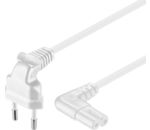 Netzkabel; NK 104 W-075 TV 0,75m weiss