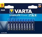 VARTA Longlife Power Alkaline Batterien AAA Micro LR03 4903 10er Blister