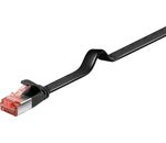 CAT 6a flexibles Netzwerkkabel U/FTP ; CAT 6a-0500 FLEX U/FTP PIMF SCHWARZ 5m