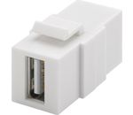 Keystone Modul USB; Keystone Modul USB - 2x USB 2.0-Buchse (Typ A)