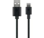 USB-C™ Lade- und Synchronisationskabel; USB-C™ Lade- und Synchronisationskabel, 0.1 m, Schwarz - für Geräte mit USB-C™ Anschluss, Schwarz