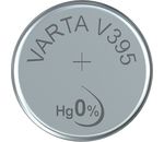 VARTA V 395 Knopfzelle silber, 42mAh, 1.55V, 9.5mm Durchmesser, 2.7mm Höhe