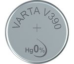 VARTA V 390 Knopfzelle silber, 80mAh, 1.55V, 11.6mm Durchmesser, 3.05mm Höhe