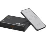 HDMI™ Umschaltbox, 3in / 1out; HDMI™ Umschaltbox, 3in / 1out, Schwarz - zum Anschluss von bis zu 3 Quellgeräten an z.B. 1 Fernsehgerät
