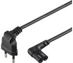 Euro Anschlusskabel für Sonos PLAY:1/PLAY:5, 5 m, Schwarz; Euro Anschlusskabel für Sonos PLAY:3/PLAY:5, 5 m, Schwarz - Eurostecker (Typ C, CEE 7/16) > Gerätebuchse C7