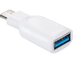 USB Adapter Typ C - USB 3.0 A-Buchse; USB 3.1 ADAP C/A 3.0 WEISS