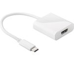 USB Adapter Typ C - HDMI; USB 3.1 ADAP/HDMI 0020 WEISS 0.2m