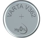 VARTA Watch Knopfzelle Uhrenbatterie Silberoxid V362 SR58 SR721 1er Blister
