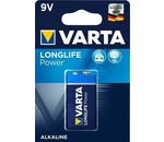 VARTA Longlife Power Alkaline 4922 9V 6LR61 1er-Bli