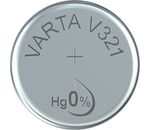 VARTA Watch Knopfzelle Uhrenbatterie Silberoxid V321 SR65 SR616 SG5 1er Blister