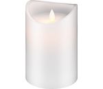 LED Echtwachs-Kerze weiß, 10x15 cm; LED Echtwachs-Kerze weiß, 10x15 cm - Wunderschöne und sichere Lichtlösung für viele Bereiche wie Haus und Loggia, Büros, Schulen oder Seniorenheime