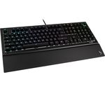 Das Keyboard X50Q, US Layout, soft tactile Omron - schwarz