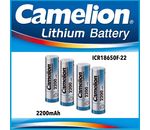 Camelion Akku ICR 18650 F-22 Flattop / 3,7V / 2200mAh