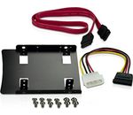 CnMemory Einbau-Kit für 2,5" SSD/HDD auf 3,5" inkl. Schrauben und Kabelsatz
