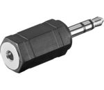 Kopfhörer Adapter, AUX Klinke 3,5 mm zu 2,5 mm; Kopfhörer Adapter, AUX Klinke 3,5 mm zu 2,5 mm, Klinke 3,5 mm Stecker (3-Pin, stereo) - Klinke 3,5 mm Stecker (3-Pin, stereo) > Klinke 2,5 mm Buchse (3-Pin, stereo)