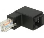 DELOCK Adapter RJ45 St gewinkelt -> RJ45 Bu Cat.6 UTP, Delock [86424]