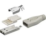 USB A-Stecker; USB A-Stecker - zum selber löten