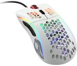 Glorious PC Gaming Race Model D Gaming-Maus - weiß, matt