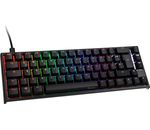 Ducky ONE 2 SF Gaming Tastatur, MX-Silent-Red, RGB LED - schwarz