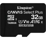 Kingston Technology 32GB MICROSDHC CANVAS SELECT